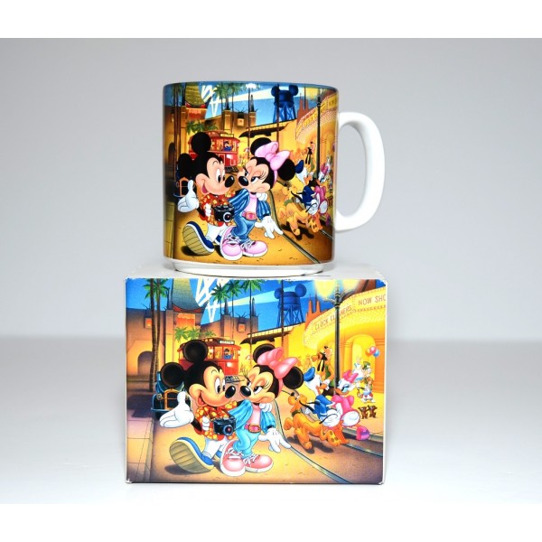 MGM Studios Mickey and Minnie Mouse Coffee Vintage 80's mug MGM Studios Mickey and Minnie Mouse Coffee Vintage 80's mug